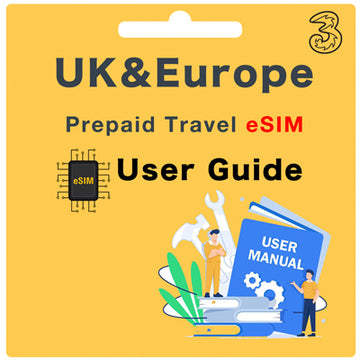 Three UK & Europe Prepaid eSIM User Guide