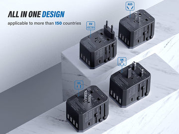 Universal Travel Adapter & Charger One Worldwide International Charger