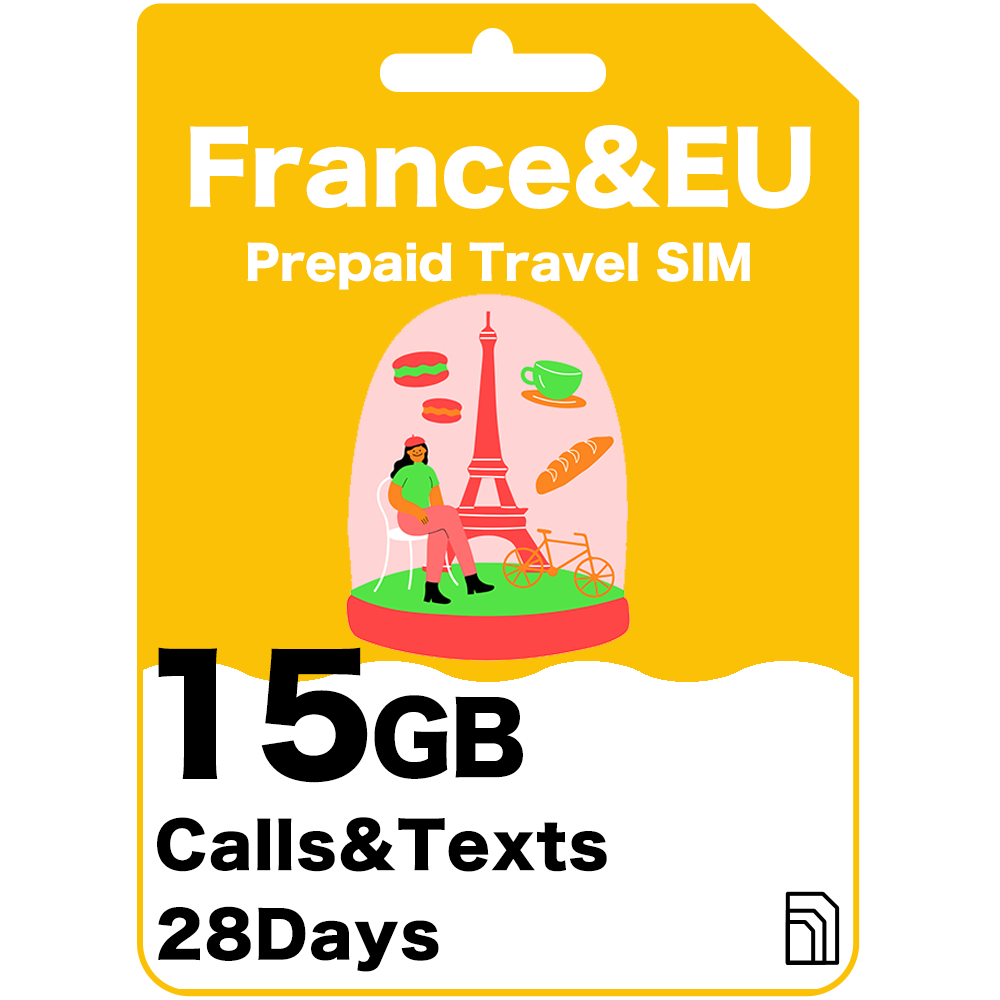 France&Europe Travel SIM Card