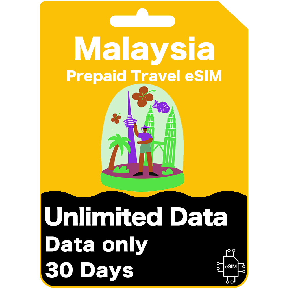 Malaysia Prepaid Travel eSIM Card