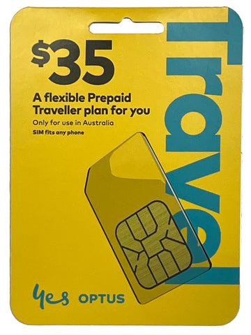 Australien-Reise-SIM-Karte 40 GB 28 Tage – Optus