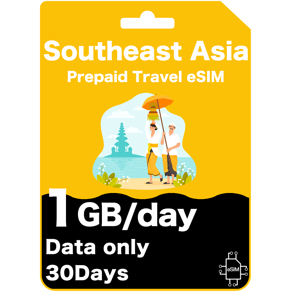 Southeast asia travel esim card