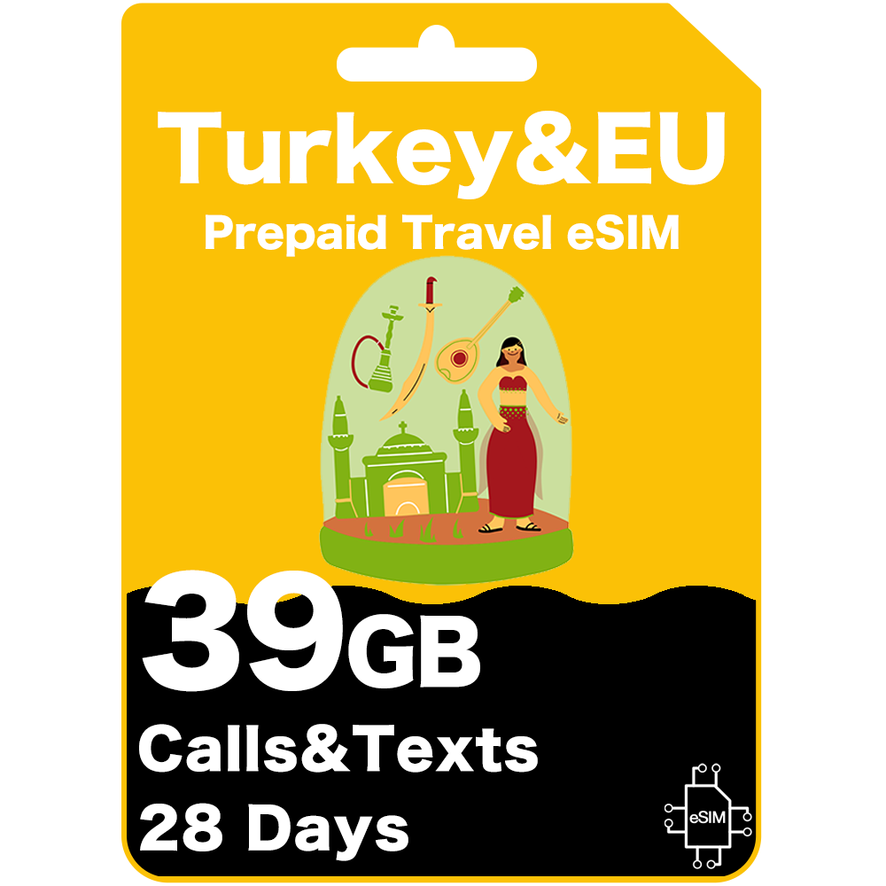 eSIM de Viaje Prepagada para Europa y Reino Unido