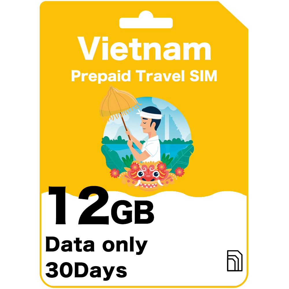 Vietnam travel sim card