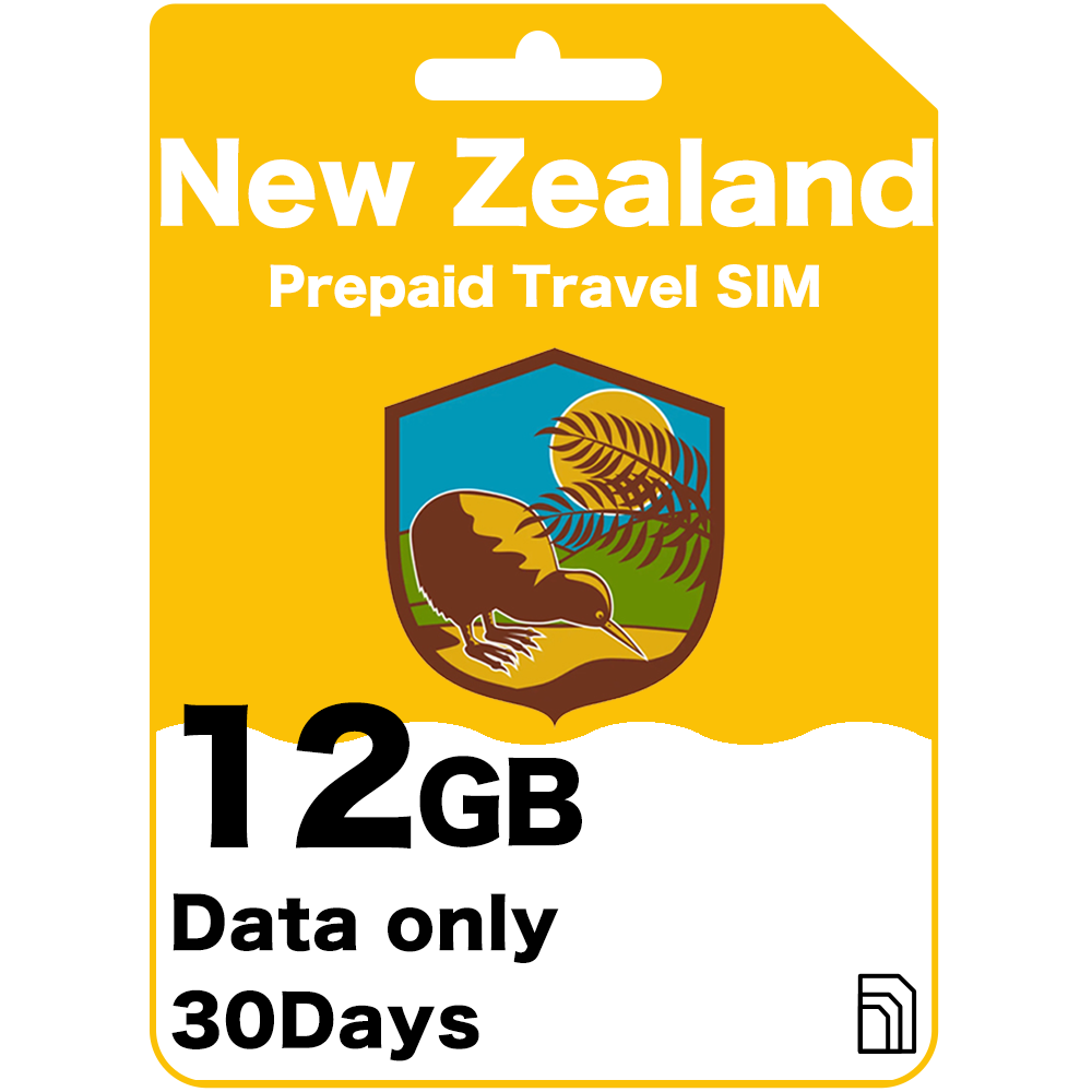 New Zealand travel SIM card